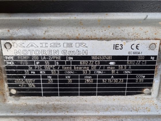 凯撒发动机有限公司 FCMP 200 LA-2/PHE