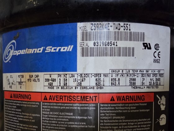 科普兰 ZS92K4E-TWD-551