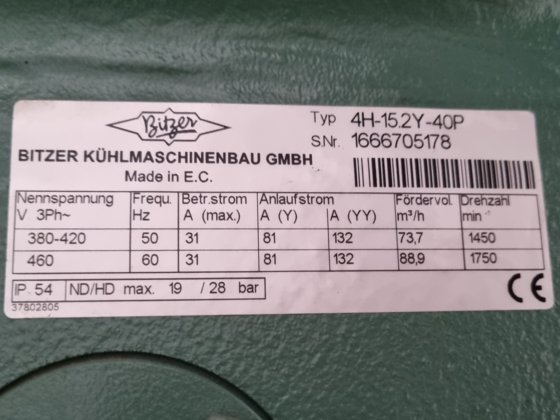 Bitzer 4H-15.2Y-40P