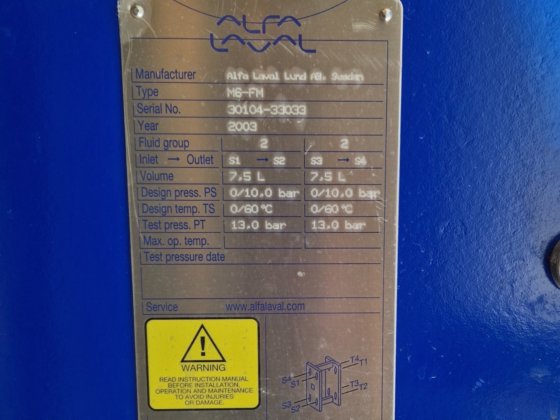 アルファ ラヴァル M6-FM