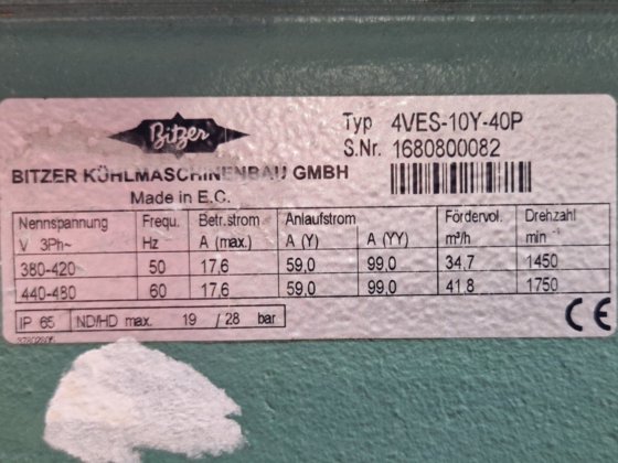 Bitzer 4VES-10Y-40P