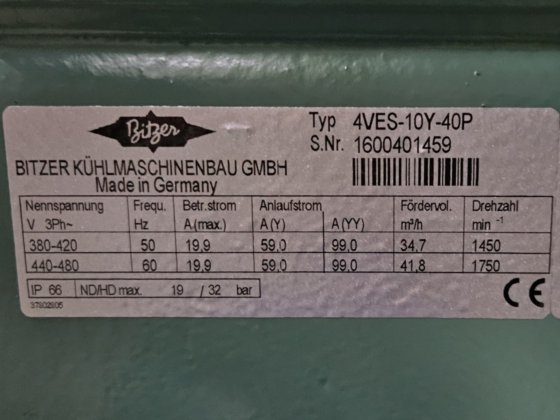 Bitzer 4VES-10Y-40P