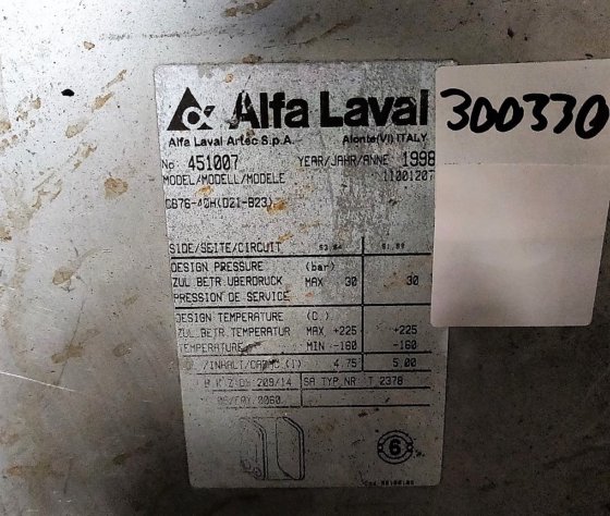 阿法拉伐 CB76-40H(021-B23)