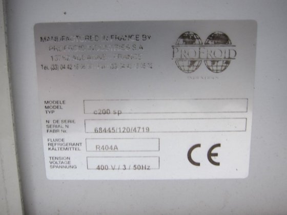 Profroid C200 SP E