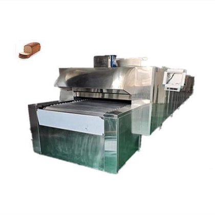 ソフトストロベリービスケットトンネルオーブンラインガス加熱トンネルオーブン