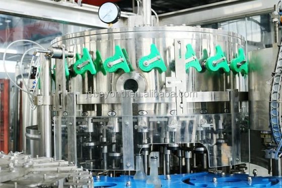 玻璃瓶啤酒碳酸饮料苏打水软饮料灌装旋盖包装封口机