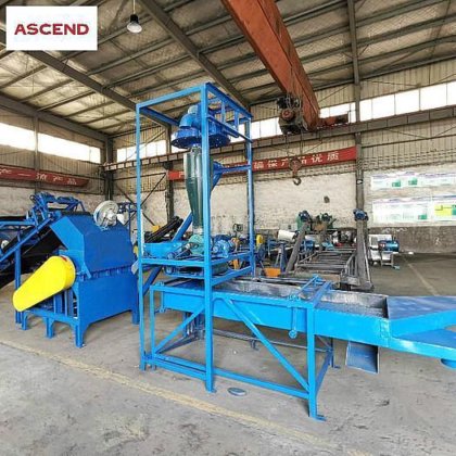 自動スクラップ タイヤ処理機/ゴム造粒装置をリサイクルします。