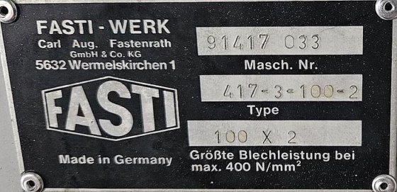 Fasti 417-3-100-2