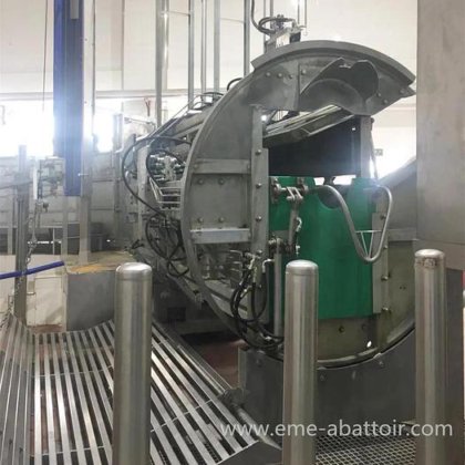 牛肉加工屠宰场机械 仪式式清真奶牛屠宰箱 用于屠宰场设备的腌制杀牛机