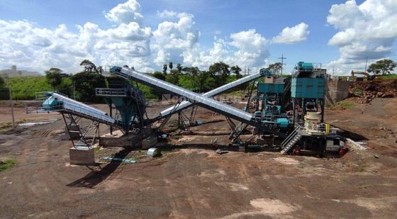 固定式破碎筛分设备