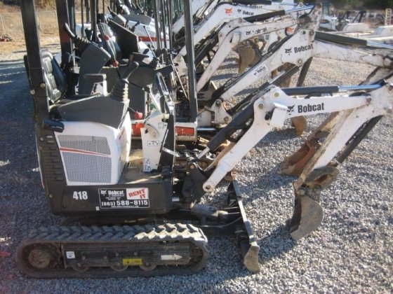 2012 BOBCAT 418 MX Excavators
