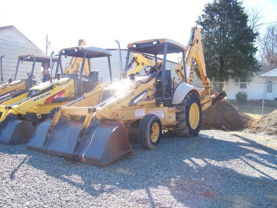 New Holland 555E Backhoes in