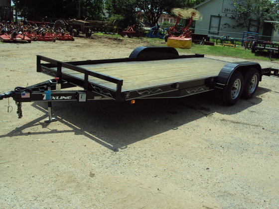TEXLINE 18' tandem axle bumper
