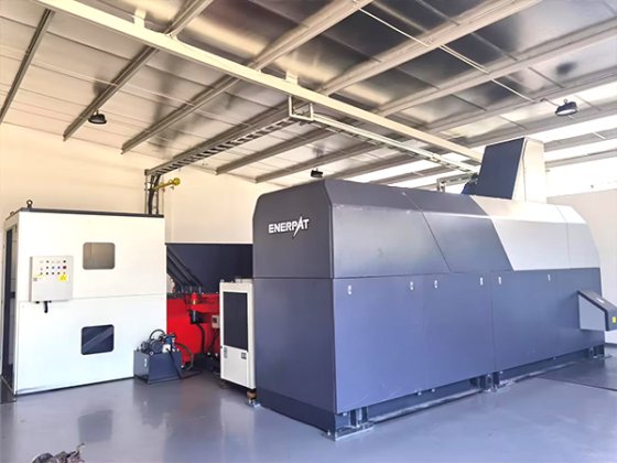 Automatic Iron Chips Briquette Machine