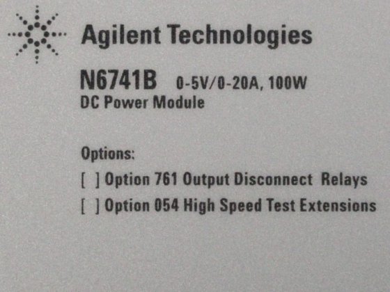 アジレント N6741B