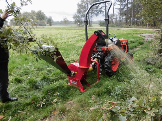 Zanon cip 100 houtversnipperaar (kubota,iseki.shibaura)