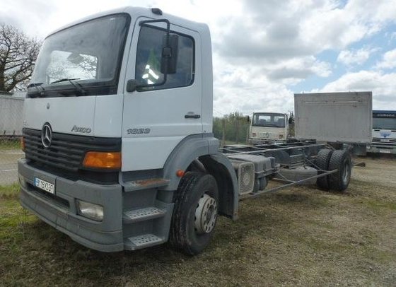 Mercedes-Benz Atego in Saint-Germain-en-Coglès, France