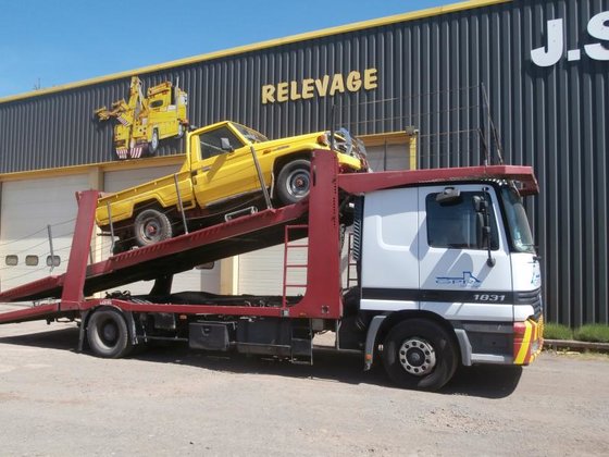 Mercedes-Benz Actros in Solignac-sur-Loire, France