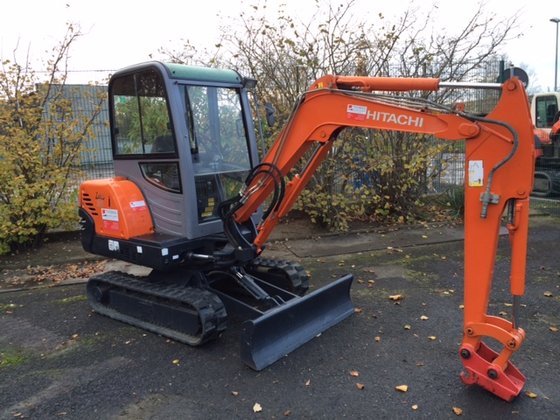 2008 Hitachi ZX25 CLR Minibagger