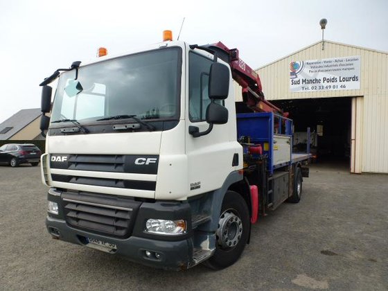 DAF CF85 in Saint-Germain-en-Coglès, France