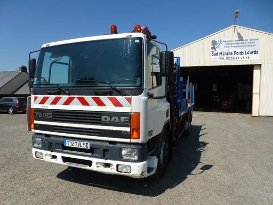 DAF CF75 in Saint-Germain-en-Coglès, France