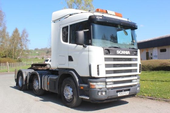 2003 Scania 124 420 in