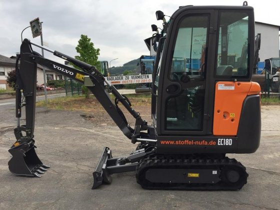 2015 Volvo EC 18 D