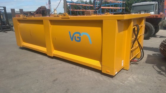 Baggerbak monteren op vgm of