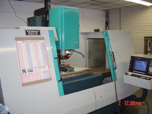 40"X, 22"Y, 22"Z, FEELER, #FV1000,