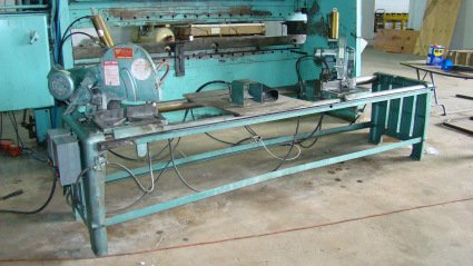 12", PISTORIUS DC-12P, 8' cutting