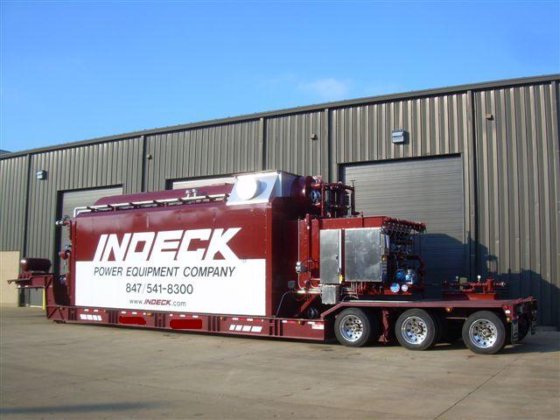 75000 PPH Trailer Mounted Watertube