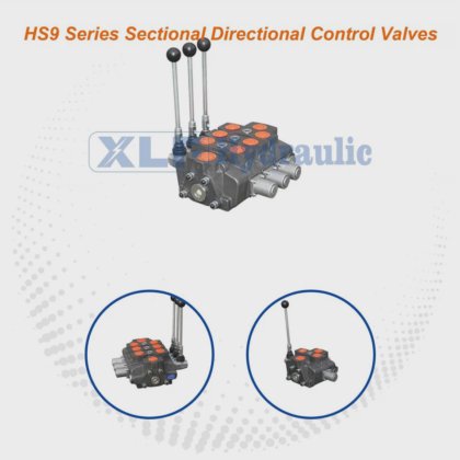 HS9 シリーズ油圧制御方向モノブロック高圧油圧バルブ