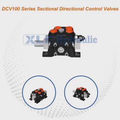 DCV100 シリーズ トラックのための部門別の方向制御油圧方向