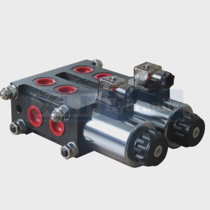 法兰式电磁分段切换 2 阀芯方向控制阀 SVV09