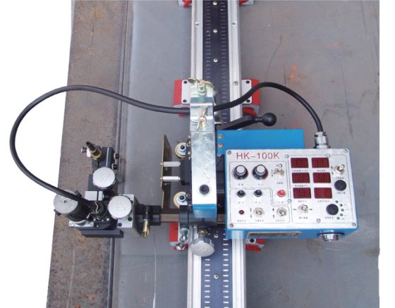 HK-100K 直线焊缝自动焊接小车带磁性导轨
