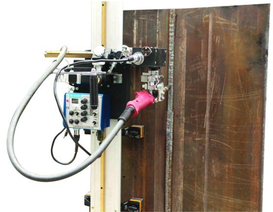 HK-100KE 直缝焊接小车带摇摆头