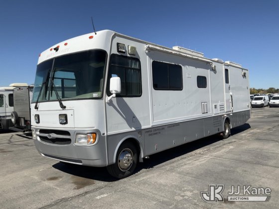 2002 Ford Stripped Chassis Motorhome Mobile Command Center in Salt Lake ...