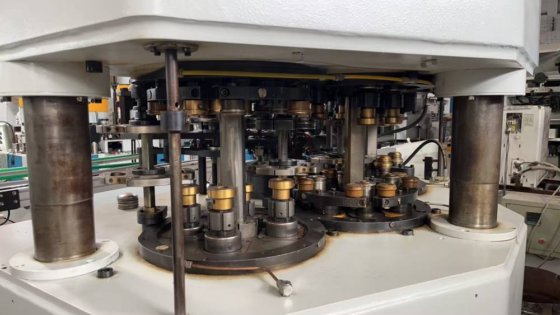 Lanico CF384 combination flanger-necker-seamer-seamer for aerosol – Ref ...