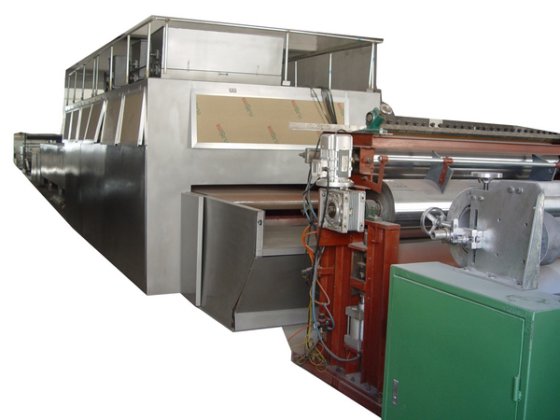 卷材类植绒流水线