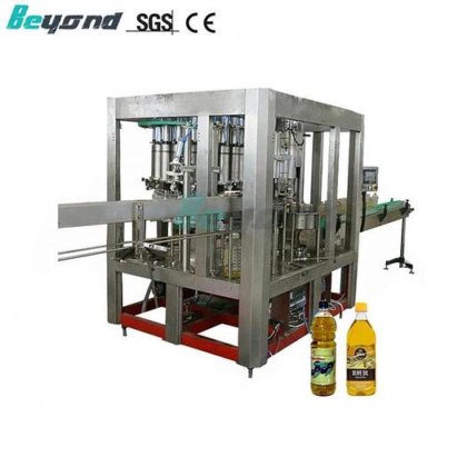 全自动橄榄油灌装线 小型食用油灌装机装瓶厂