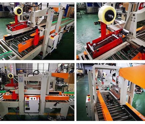 automatic carton box folding and