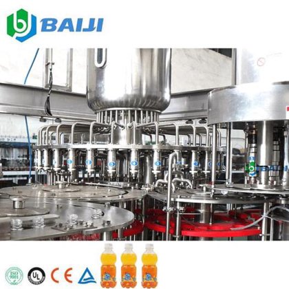 BAIJI 全自动水果苹果芒果果汁饮料灌装机
