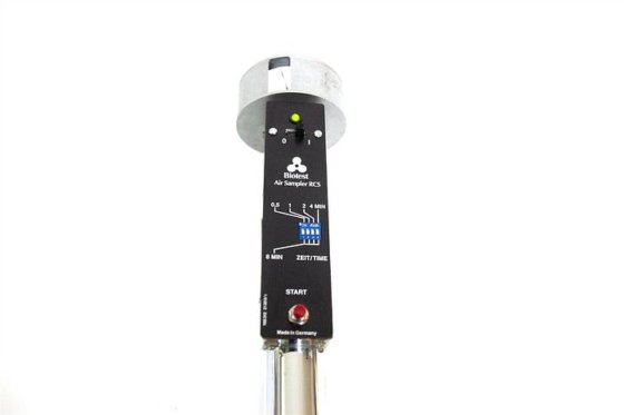Biotest Hycon Air Sampler RCS 940015 Analog w/ Impeller Drum, Blade ...