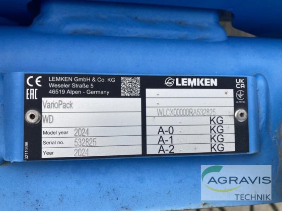 2024 Lemken VARIOPACK WD #300347277