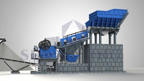 200～250tphの高性能固定式破砕・ふるい分け・洗浄プラント