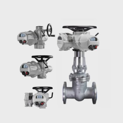 Motorized Gate Valve With Rotork IQ2 IQ3 Electrical Actuator Stainless