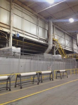 1975 HUNTER COIL COATING LINE