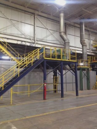 1975 HUNTER COIL COATING LINE