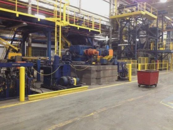 1975 HUNTER COIL COATING LINE