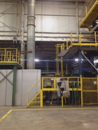 1975 HUNTER COIL COATING LINE